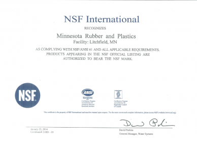 NSF/ANSI 61認(rèn)證- Litchfield, Minnesota