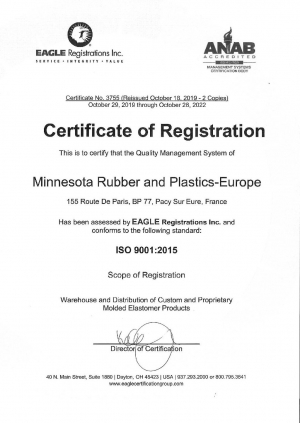 ISO 9001:2015認(rèn)證- France