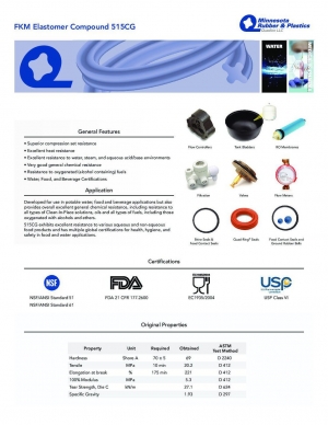 FKM彈性體材料515CG  (PDF)